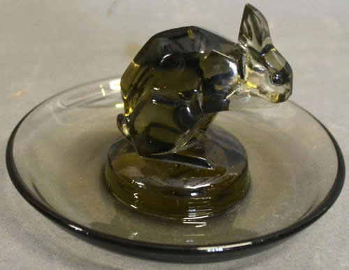 Rene Lalique Ashtray Lapin
