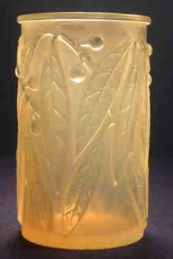 Rene Lalique Vase Laurier