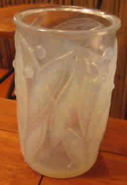 Rene Lalique Vase Laurier