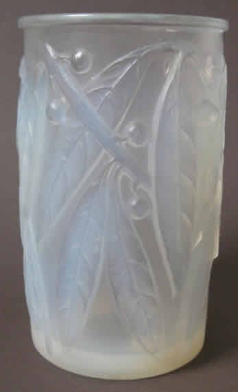 Rene Lalique Vase Laurier