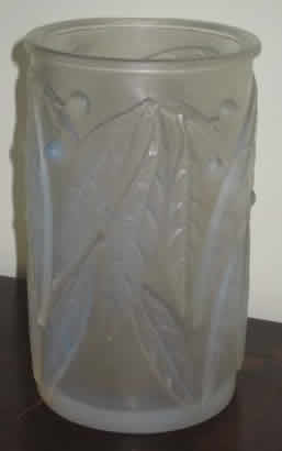 Rene Lalique Vase Laurier