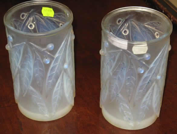 Rene Lalique Vase Laurier