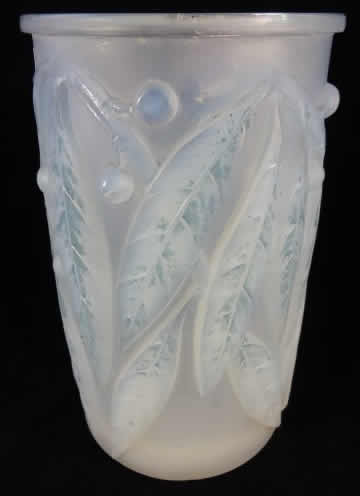 Rene Lalique Vase Laurier