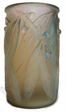 Rene Lalique Vase Laurier