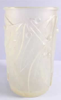 Rene Lalique Vase Laurier