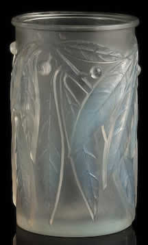 Rene Lalique Vase Laurier