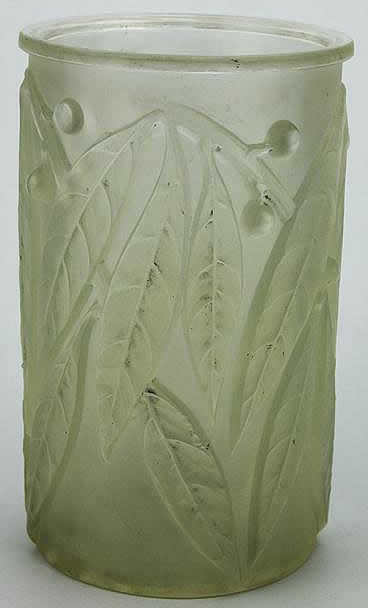 Rene Lalique Vase Laurier