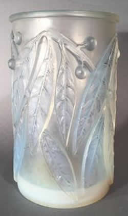 Rene Lalique Vase Laurier