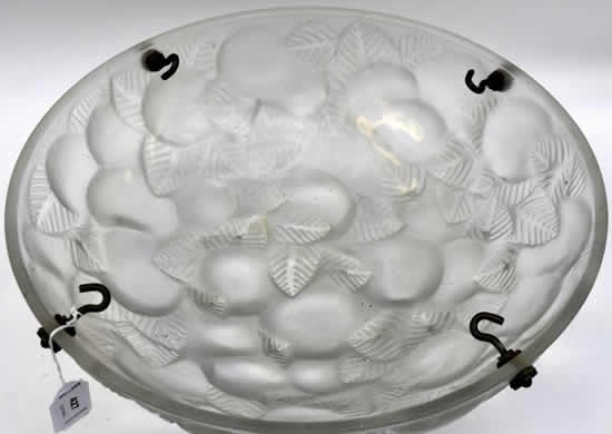 Rene Lalique Ceiling Light Shade Lausanne