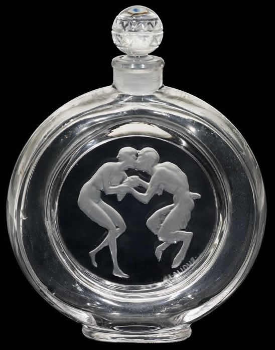 Rene Lalique Scent Bottle Le Baiser Du Faune