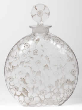 Rene Lalique Perfume Bottle Le Lys