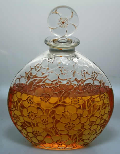 Rene Lalique Perfume Bottle Le Lys