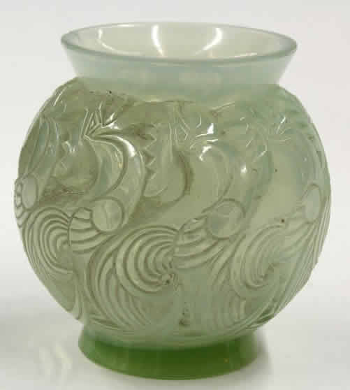 Rene Lalique Vase LeMans