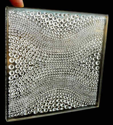 Rene Lalique Lenticule Perlee Panel