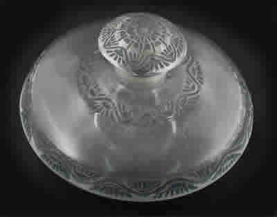 Rene Lalique Perfume Bottle Lentilles