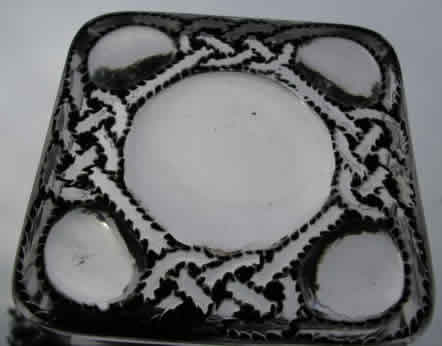 Rene Lalique Powder Box Les Cinq Fleurs