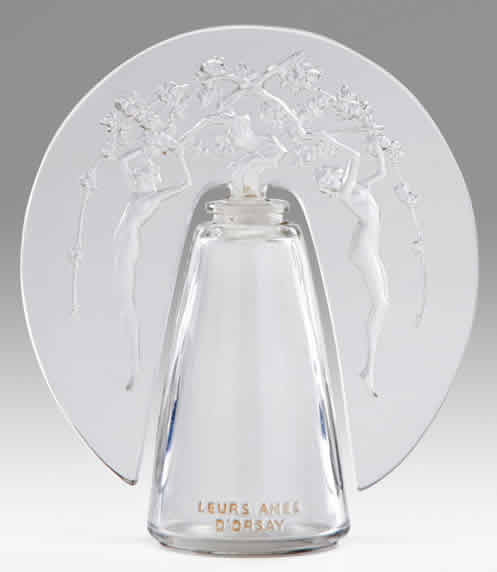 Rene Lalique Perfume Bottle Leurs Ames