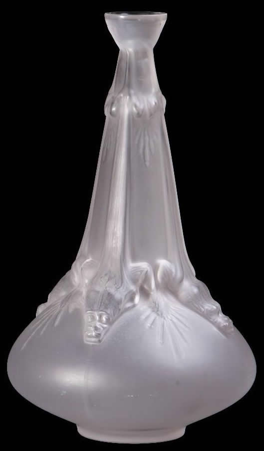 Rene Lalique Decanter Lezards