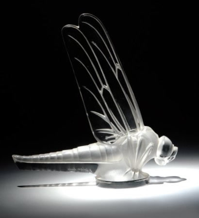 Rene Lalique Paperweight Libellule Grande