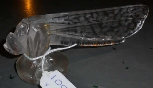 Rene Lalique Car Mascot Libellule Petite