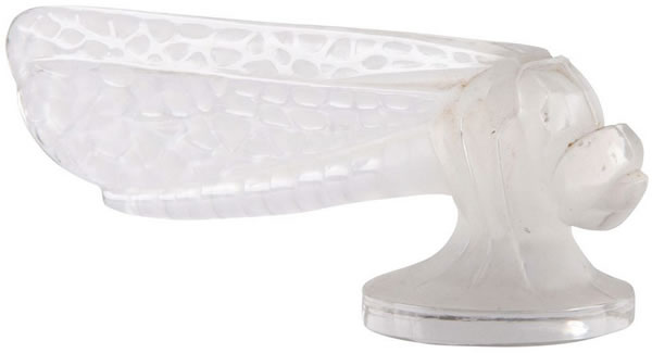 Rene Lalique Hood Ornament Libellule Petite