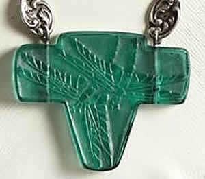 Rene Lalique Libellules Pendant