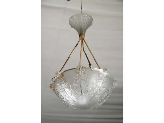 Rene Lalique Lierre Chandelier