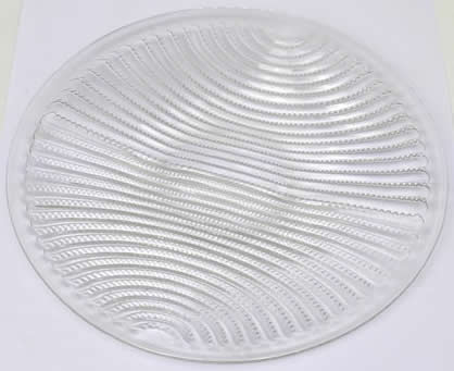 Rene Lalique Plate Lignes