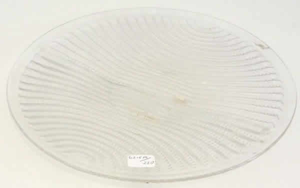 Rene Lalique Plate Lignes
