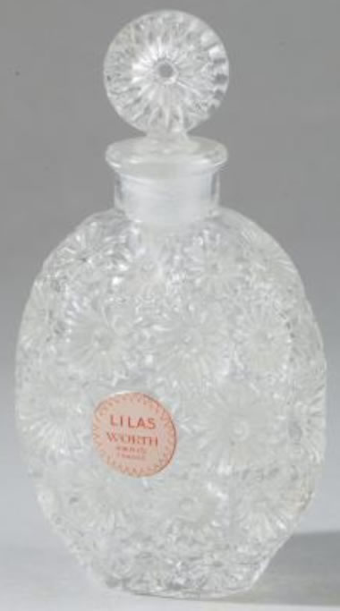 Rene Lalique Perfume Bottle Lilas