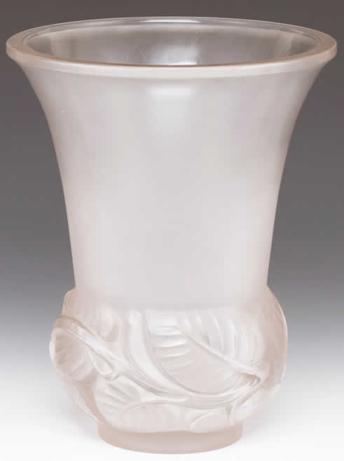 Rene Lalique Vase Lilas