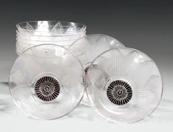 Rene Lalique Glass Lotus-2