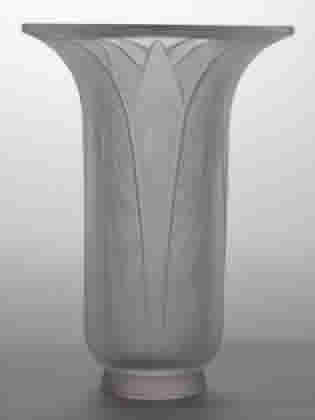 Rene Lalique Vase Lotus