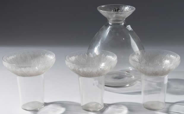 Rene Lalique Tableware Lotus