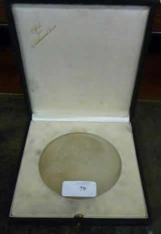 Rene Lalique Medallion Louis Pasteur