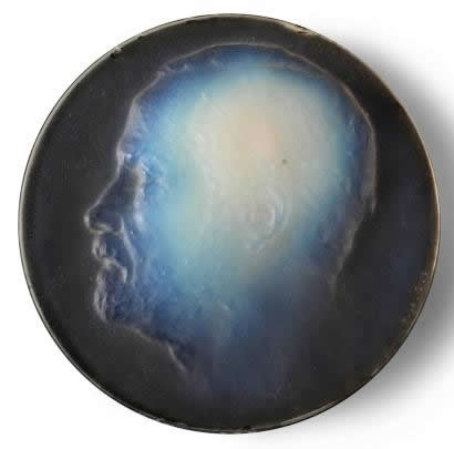 Rene Lalique Medallion Louis Pasteur