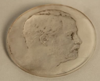 Rene Lalique Medallion Louis Pasteur