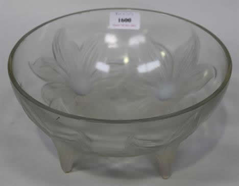 Rene Lalique Bowl Lys