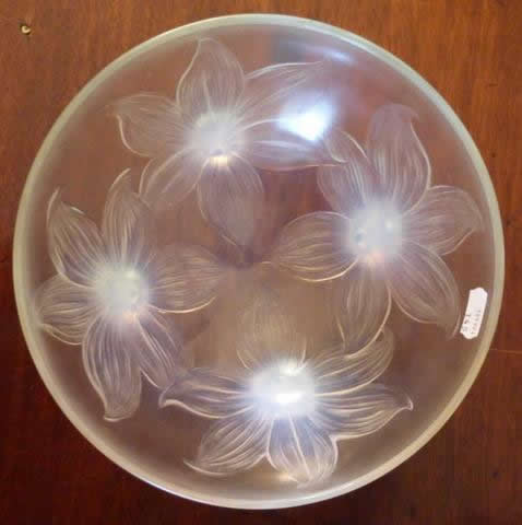Rene Lalique Bowl Lys
