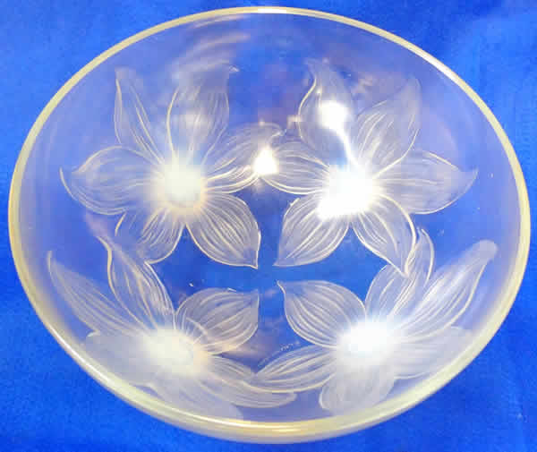 Rene Lalique Bowl Lys