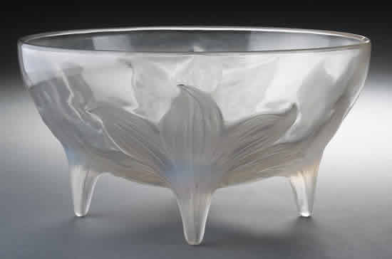 Rene Lalique Bowl Lys