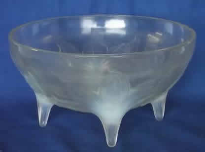 Rene Lalique Footed Bowl Lys