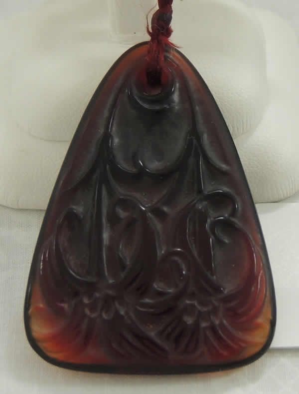 Rene Lalique Pendant Lys