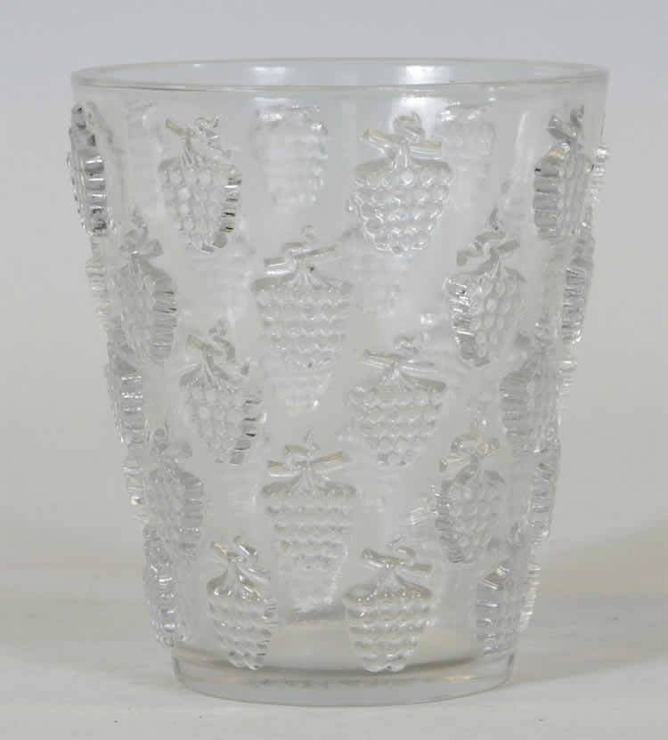 Rene Lalique Vase Malaga
