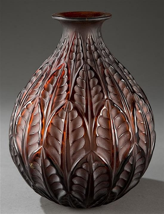 Rene Lalique Vase Malesherbes