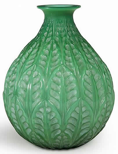 Rene Lalique Vase Malesherbes