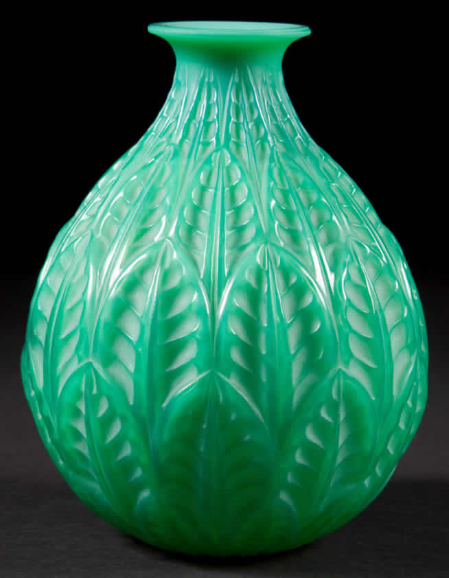 Rene Lalique Vase Malesherbes