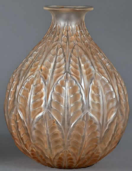 Rene Lalique Vase Malesherbes