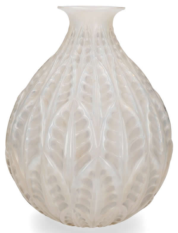 Rene Lalique Vase Malesherbes