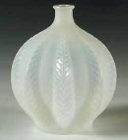 Rene Lalique Vase Malines